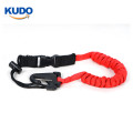 atacado de alta qualidade Elastic Surf paddle leash Kayak Canoe Fishing Rod Coil Holder